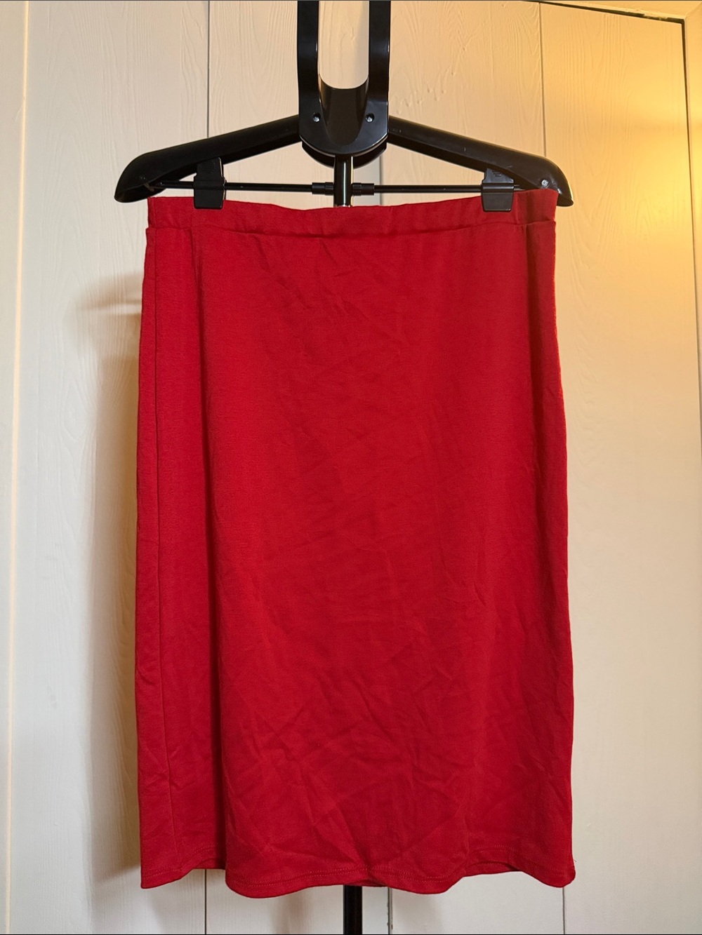 Amelia James Red Pencil Skirt